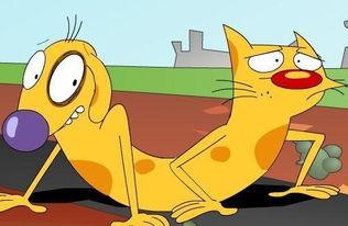 一只猫和一只狗的漫画,漫画中的温馨瞬间